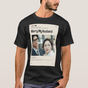 T-shirt Épouse Mon Mari, Minimaliste Kdrama (2024)