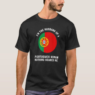 T-shirt Épouse Portugaise Racines Du Patrimoine Portugais 