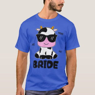 T-shirt Épouse Vache Anniversaire Fermier Cute Vache Louve