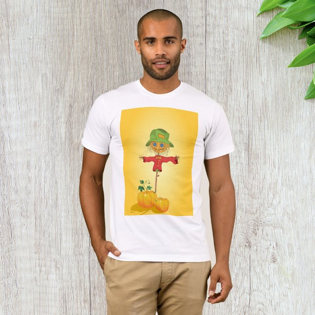 T-shirt Épouvantail d'automne et citrouilles Récolte d'aut (Créateur téléchargé)