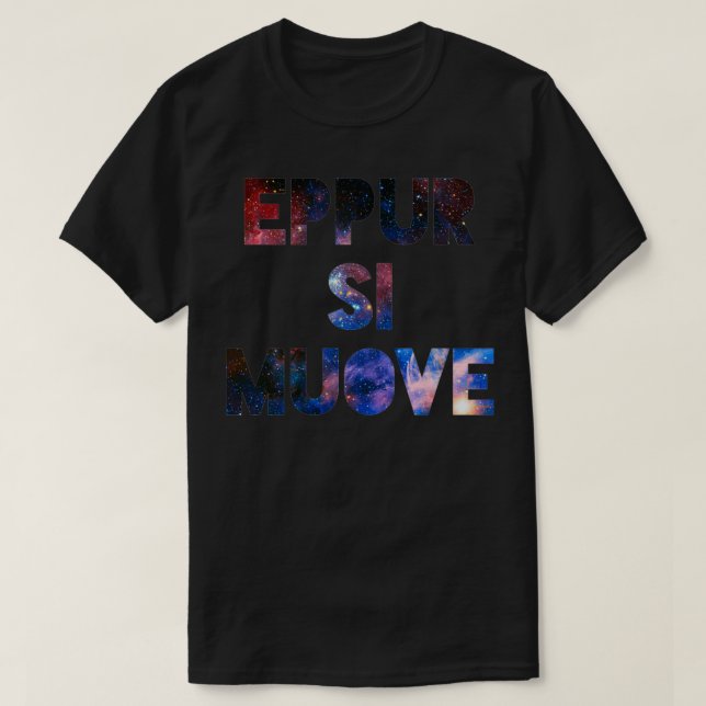 T-shirt Eppur Si Muove (Design devant)