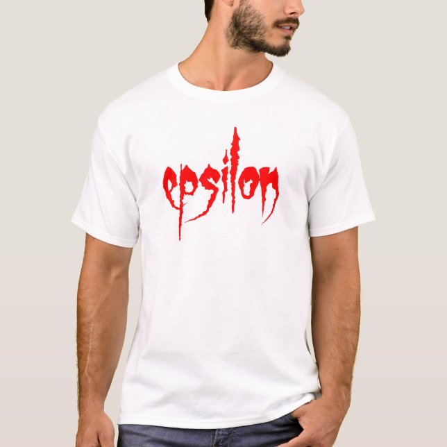 T-shirt Epsilon : Le clan étiquettent (Devant)
