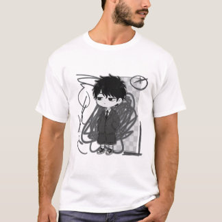 T-shirt Épuisement professionnel Relatable Garçon Chibi Co