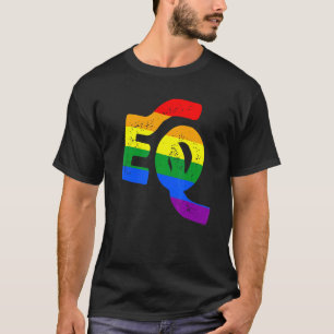 T-shirt EQ - Égalité Fierté de la sensibilisation LGBT Les