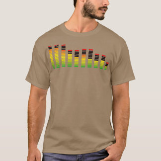 T-shirt Equalizer Production de musique