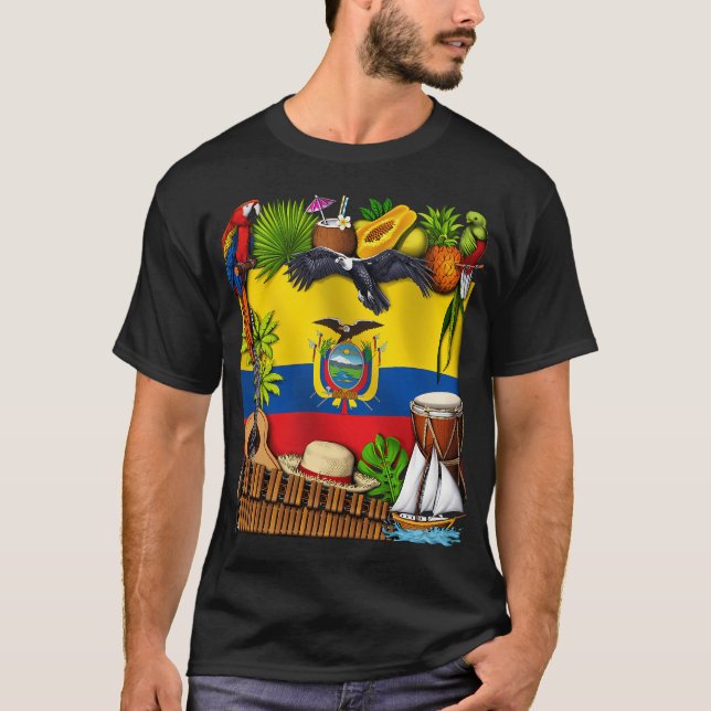 T-shirt Équateur (Devant)