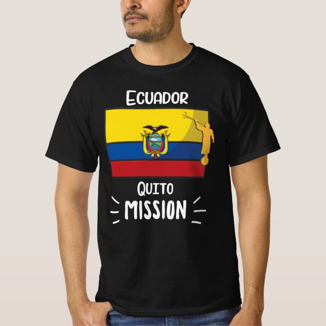 T-shirt Équateur Mission LDS Quito Mormon (Devant)
