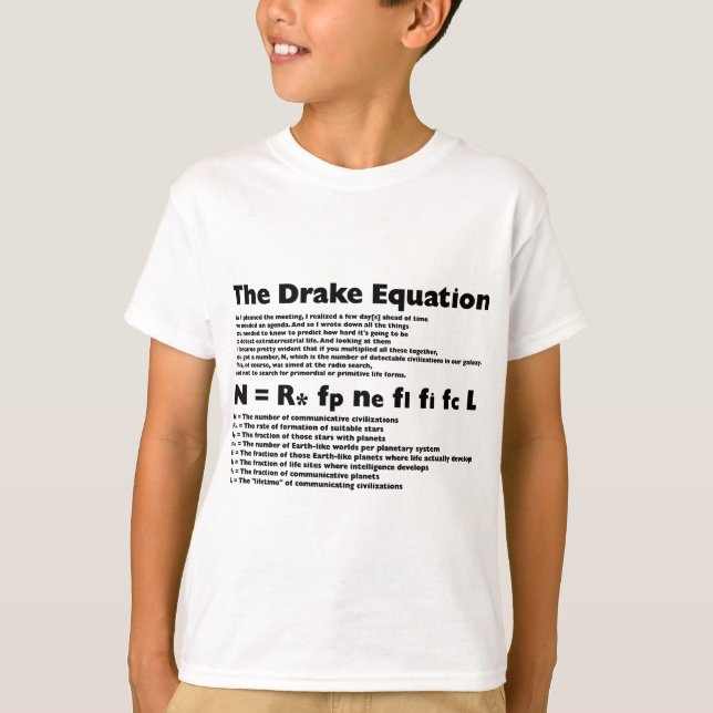 T-shirt Équation_de_Drake (Devant)