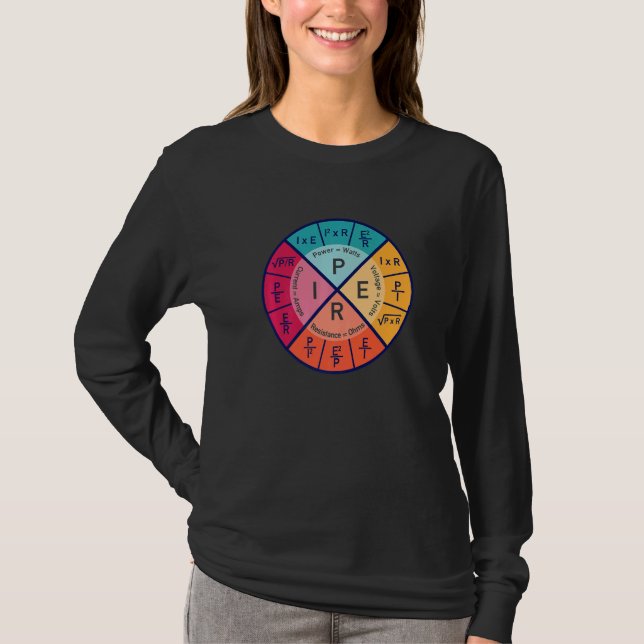 T-shirt Équation de physique Science physique Physicien (Devant)