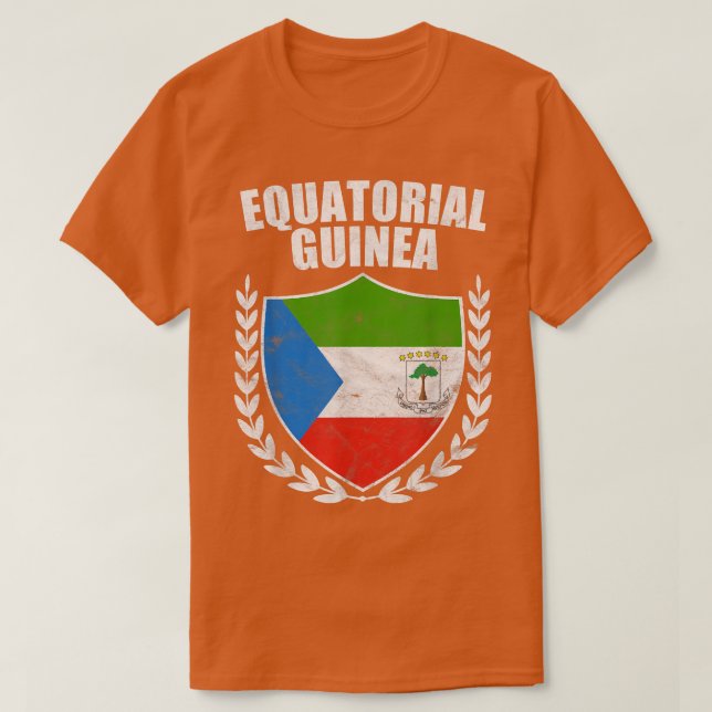 T-shirt Equatorial Guinea I Equatorial Guinea  (Design devant)
