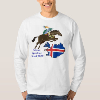 T-shirt équestre de Tulane Islande