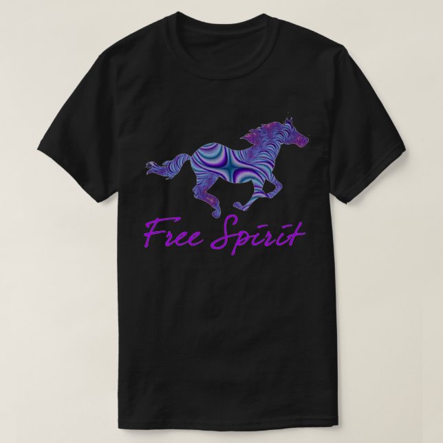T-shirt Équestre libre (Design devant)