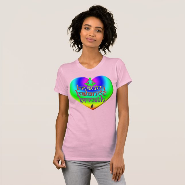 T-shirt Équilibre de Beauté Respirant (Devant entier)