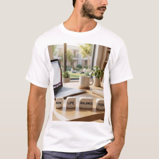 T-shirt Équilibre entre vie professionnelle et vie privée
