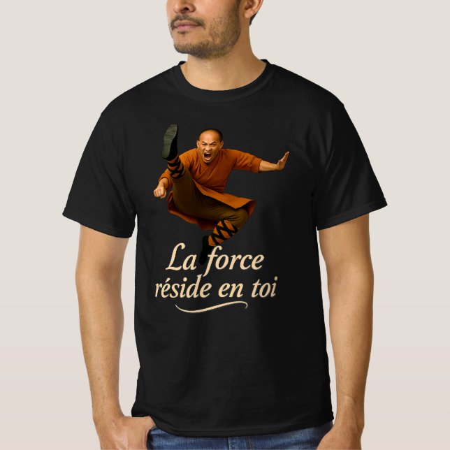 T-shirt Équilibre intérieur bouddhiste (Devant)