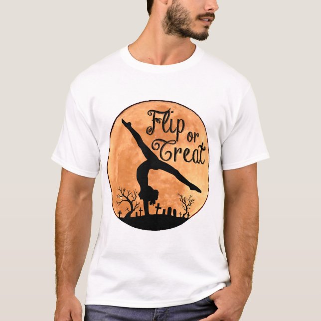 T-shirt Équilibres d'Halloween (Devant)