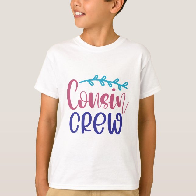 T-shirt Équipage Cousin (Devant)