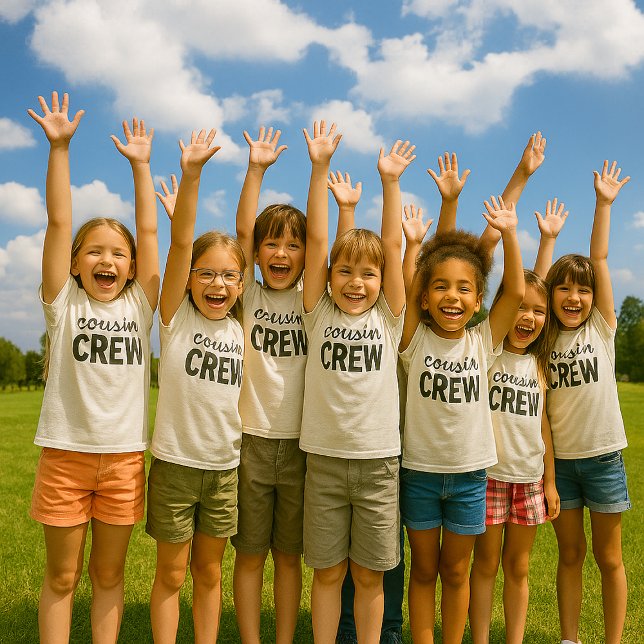 T-shirt Équipage Cousin (Créateur téléchargé)