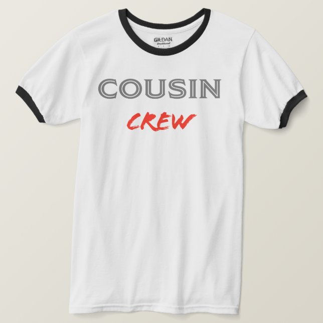 T-shirt Équipage Cousin (Design devant)