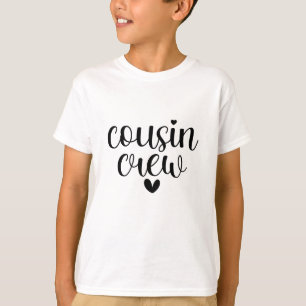 T-shirt Équipage Cousin