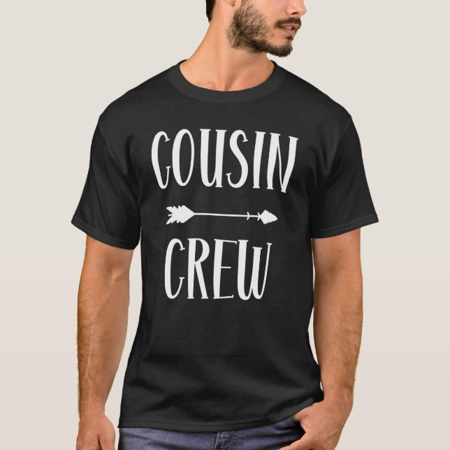 T-shirt Équipage Cousin Cousin Flèche 1 (Devant)