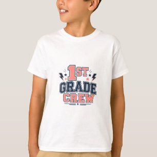 T-shirt Équipage de 1re année Rétro Élève