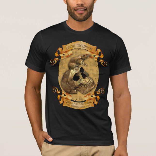 T-shirt Équipage de Blackbeards (Devant)