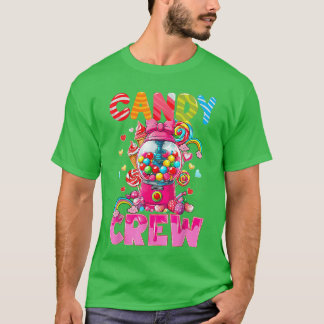 T-shirt Équipage de bonbons Costume de bonbons Femmes Cand