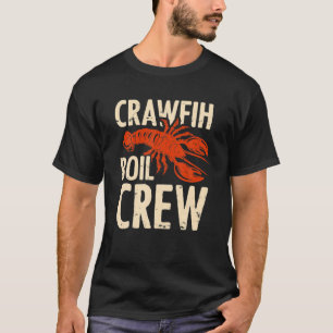 T-shirt Équipage de bouillon d'écrevisses Fête de fruits d