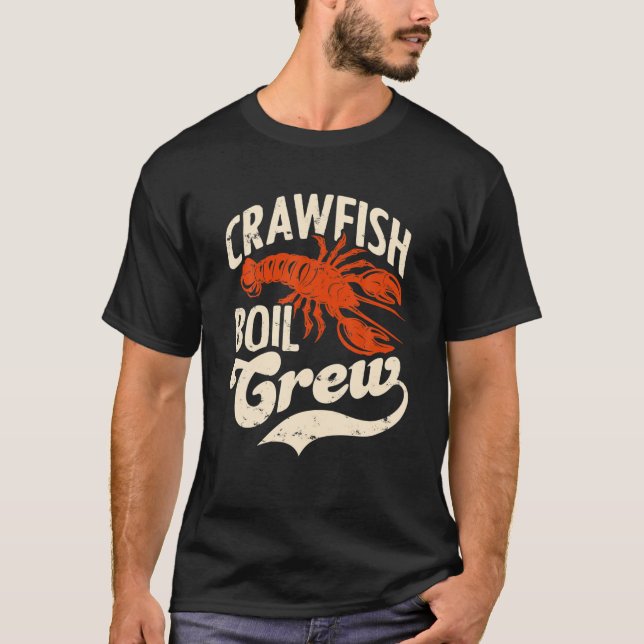 T-shirt Équipage de bouillon d'écrevisses Fête de fruits d (Devant)