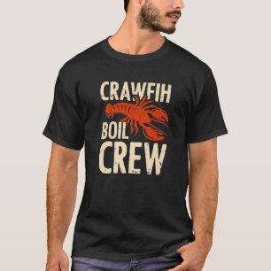 T-shirt Équipage de bouillon d'écrevisses Fête de fruits d