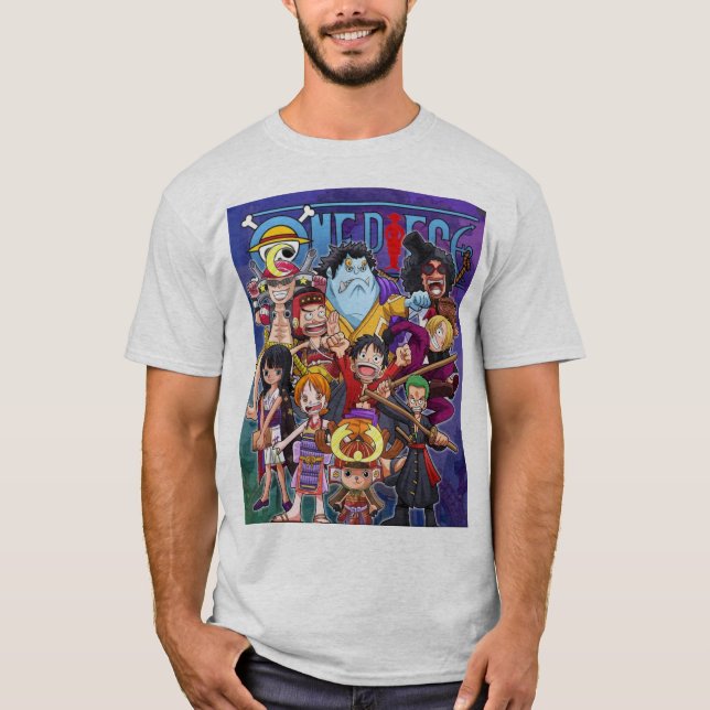 T-shirt équipage de casquette de paille (Devant)