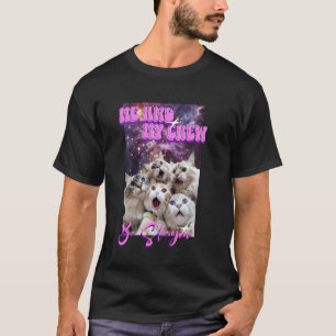 T-shirt Équipage de chats idiots tuant la galaxie de l'esp