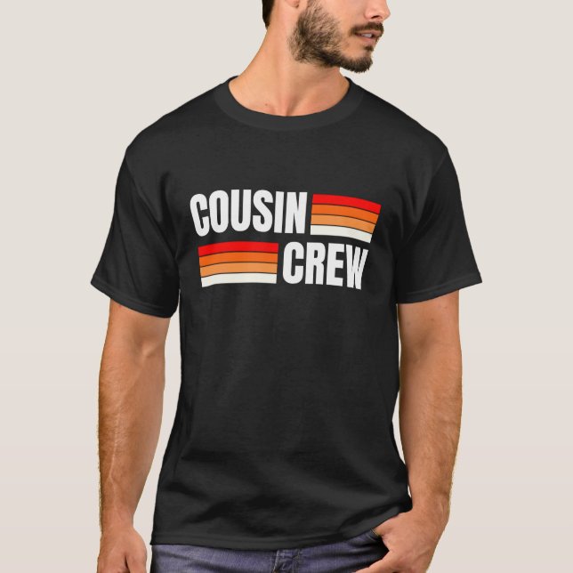 T-SHIRT ÉQUIPAGE DE COUSINS (Devant)