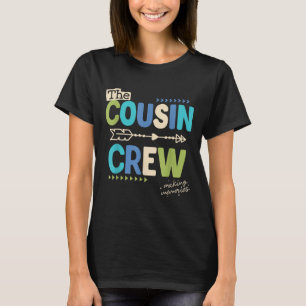 T-shirt Équipage de cousins 2025 Création de souvenirs Vac