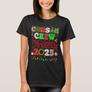 T-shirt Équipage de Cousins Noël 2025 Pyjamas Famille de N