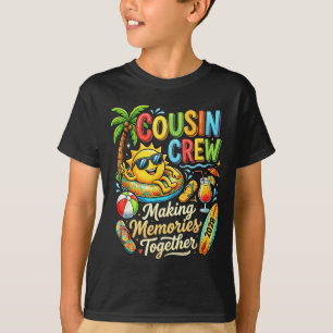 T-shirt Équipage de cousins souvenirs de vacances d'été 20