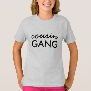 T-shirt Équipage de Cousins Tenue de Famille Amusante et