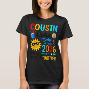 T-shirt Équipage de cousins voyage en famille à la plage v