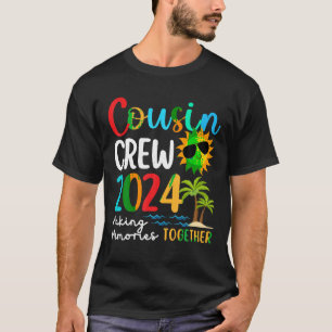 T-shirt Équipage de couture 2024 Vacances été Plage Voyage