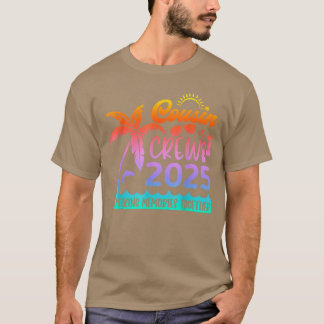 T-shirt Équipage de couture 2025 Vacances été Plage Voyage
