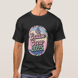 T-shirt Équipage de croisière 2025 Tee Vacances en voilier