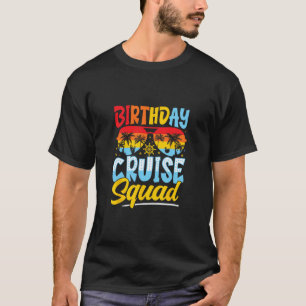 T-shirt Équipage de croisière d'anniversaire tenue de vaca