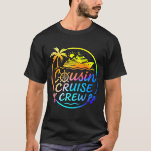 T-shirt Équipage de croisière de cousin Trocal Vacances d'