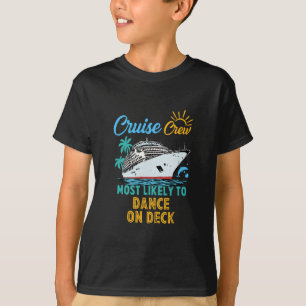 T-shirt Équipage de croisière de famille drôle mignon le p