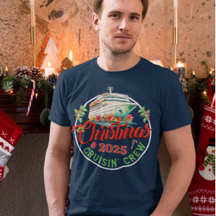 T-shirt Équipage de croisière de Noël 