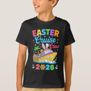 T-shirt Équipage de croisière de Pâques 2026 Vacances fami