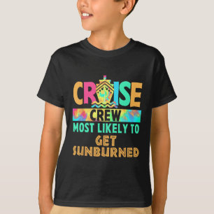 T-shirt Équipage de croisière de vacances Tie Dye le plus 