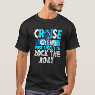 T-shirt Équipage De Croisières Le Plus Susceptible D'Être