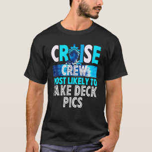 T-shirt Équipage De Croisières Plus Susceptible De Prendre